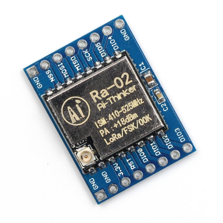 SX1278 LoRa Module 433M 10KM Ra-02 Wireless Spread Spectrum Transmission Socket for Smart Home DIY.