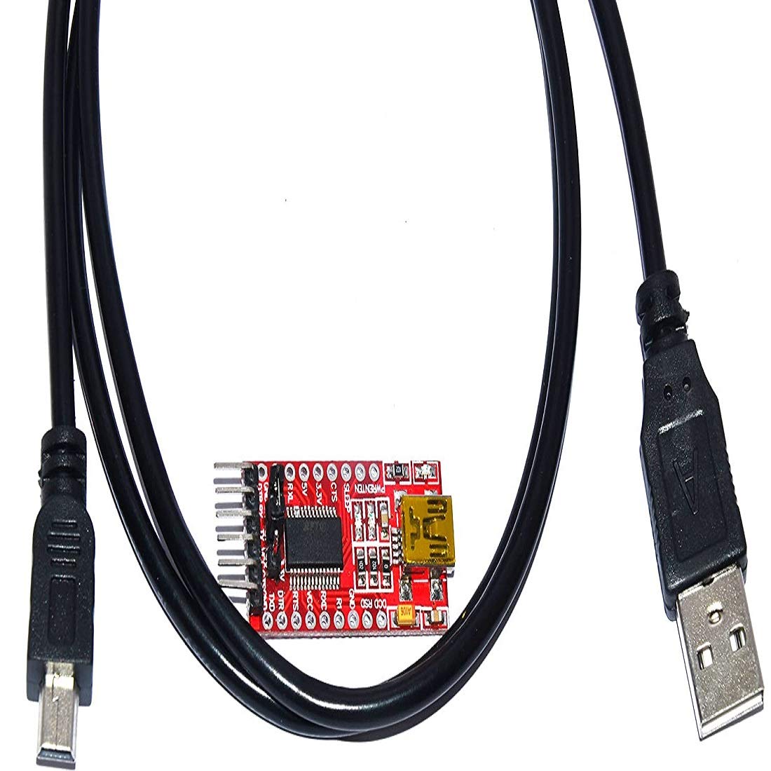 USB TO UART TTL 5V 3.3V FT232RL Serial Adapter Module | Robodo