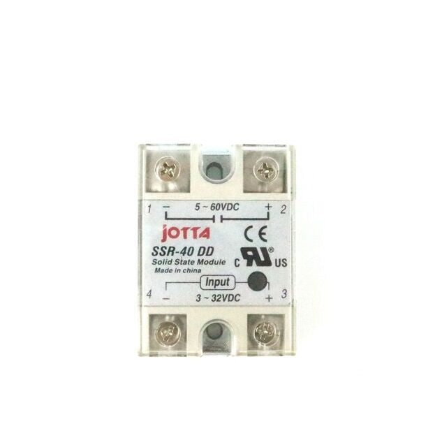 Solid state relay SSR-40DD 40A 3-32V DC to 5-60V DC SSR 40DD relay solid state