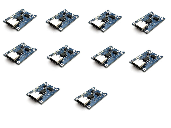 TP4056 1A Li-ion lithium Battery Charging Module With Current Protection – Type C.