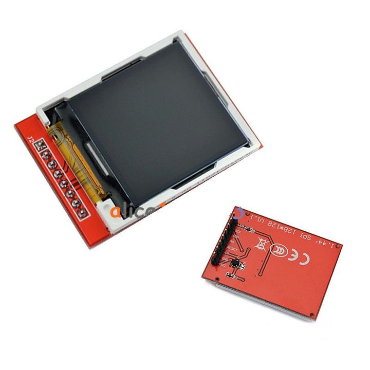 1.44 red serial LCD display module 128*128 tft color screen PCB adapter