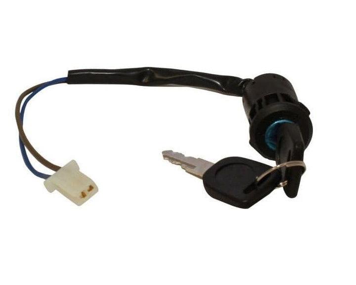 Power Lock / Ignition Key Switch - 2 pin Female, Plastic