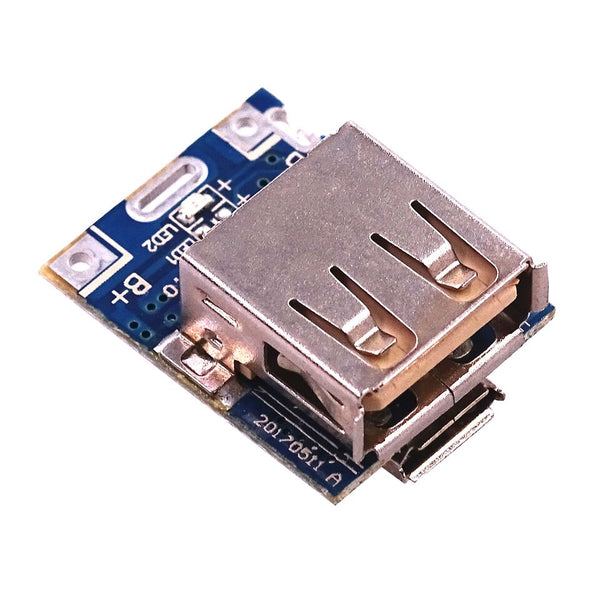 5V step-up power module lithium battery charging board boost converter LED display USB for DIY charger