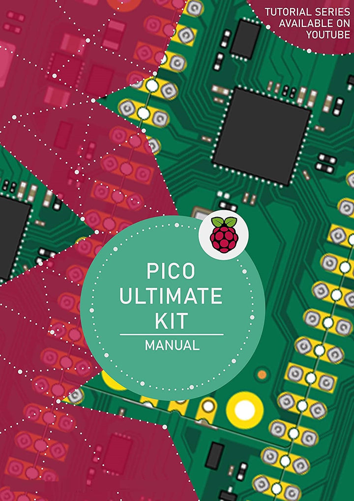 Eklektik Raspberry Pi Pico Ultimate Kit with Manual | Raspberry Pi Pico Starter Kit for Beginners | All New Raspberry Pi Pico with DHT11 Sensors, 5V Relay, Gas Sensor, Soil Sensor.