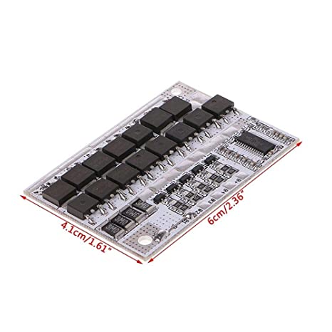 4S 100A 12V 21V Li-ion Lithium Battery Charger Protection Circuit Board PCB BMS For Drill Motor Module.