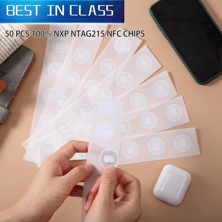 213 Sticker Ntag 213 NFC Tags Sticker Usable Capacity:144, 13.56 MHZ ISO 14443A ...