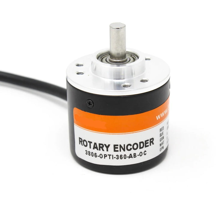 360 PPR 2-Phase Incremental Optical Rotary Encoder | Robodo