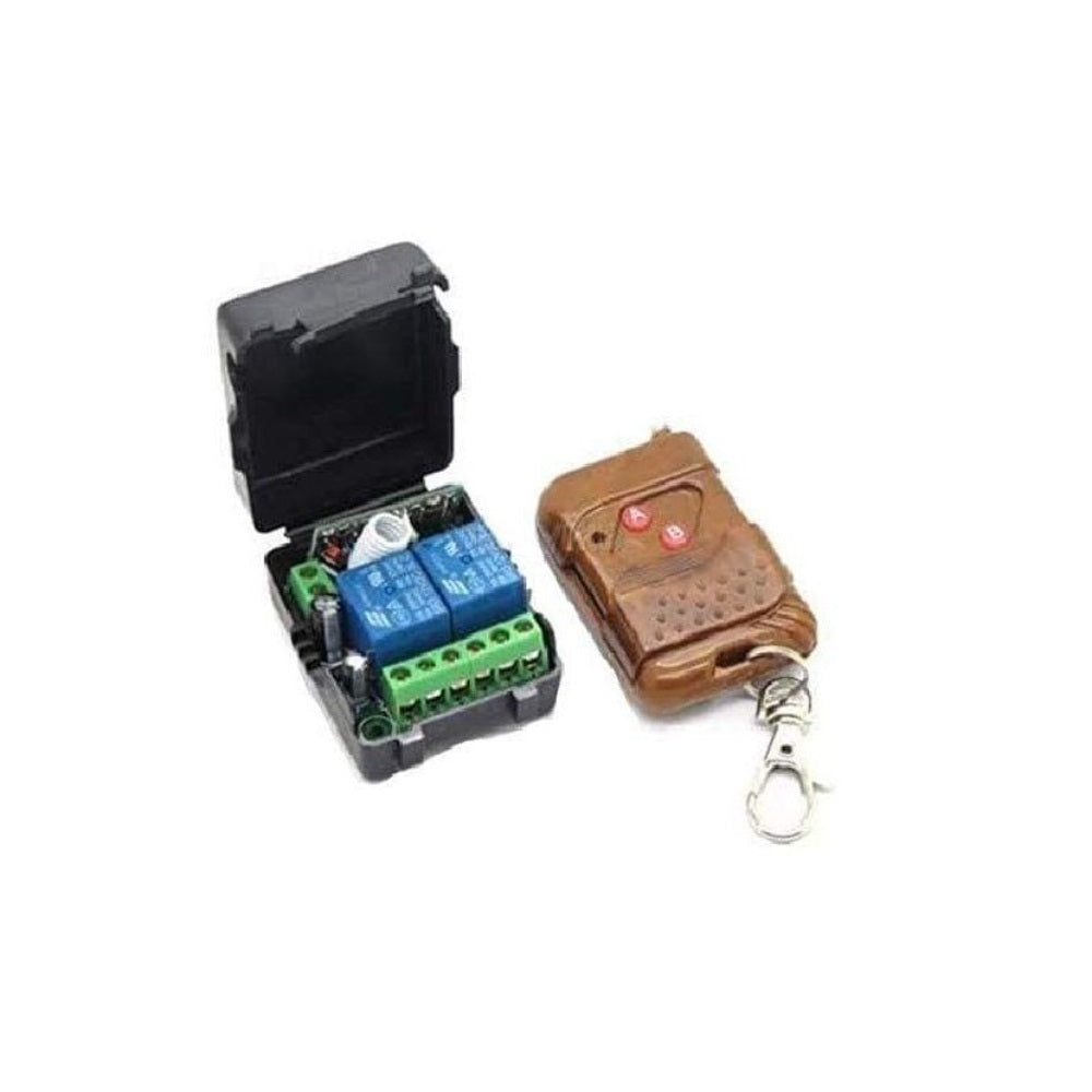 DC 12V 2CH CHANNEL WIRELESS RF REMOTE CONTROL SWITCH TRANSMITTER ...