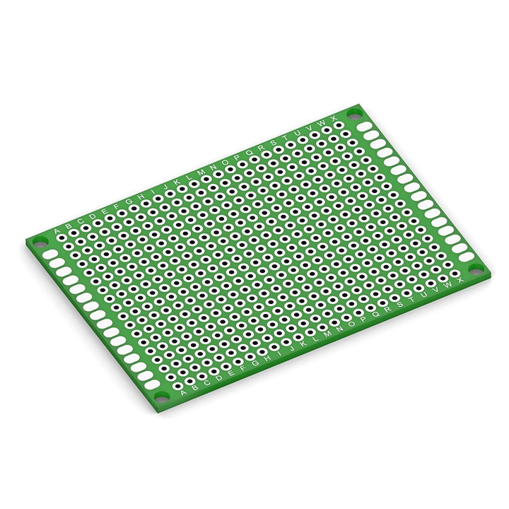5 x 7cm Universal Green Double Sided Protoboard Prototyping PCB Board (1 pcs).