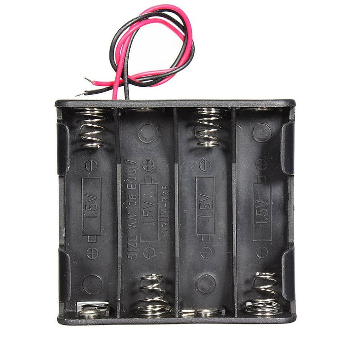 4 x AA Battery Holder Box, Without Cover (5 pcs).