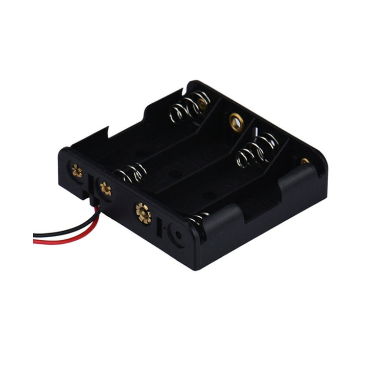 4 x AA Battery Holder Box, Without Cover (1 pcs).
