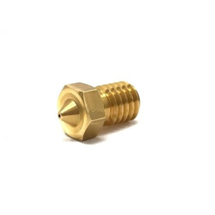 M6 Thread Brass Nozzle V5 V6 UM Compatible – 1.75mm x 0.2mm (for 3D printer) (1 pcs).