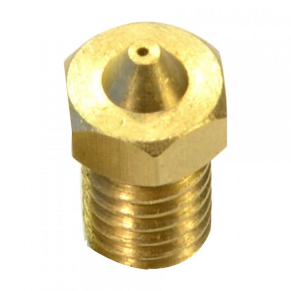 M6 Thread Brass Nozzle V5 V6 UM Compatible – 1.75mm x 0.3mm (for 3D printer) (1 pcs).