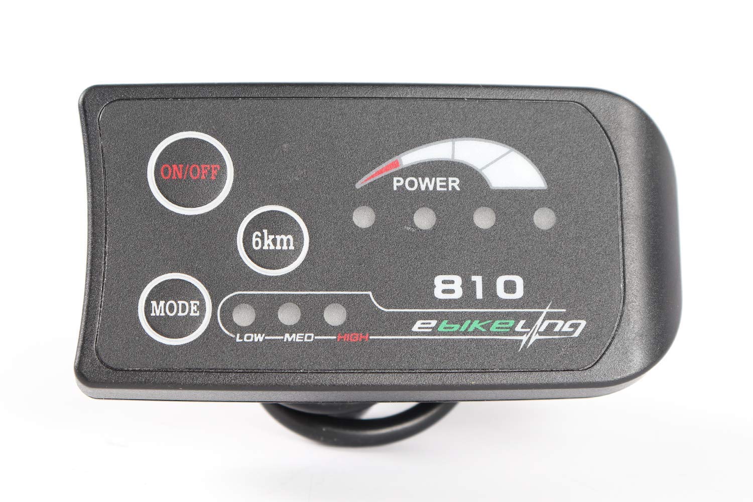 Acbmveen 6PIN S810 E-Bike Meter LED Display IP65 36 V Acbmveen 6PIN S810 E-Bike Meter LED Display IP65 36 V
