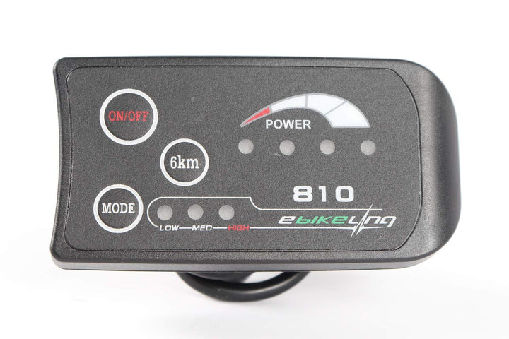 36V/48V 810 LED Display Controller 5-Pin Electric Bicycle E-Bike.