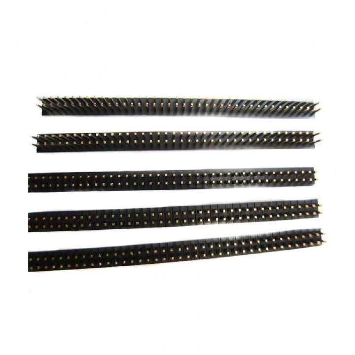 2x40 1.27mm Pitch Pin Male Double Row Header Berg Strip.