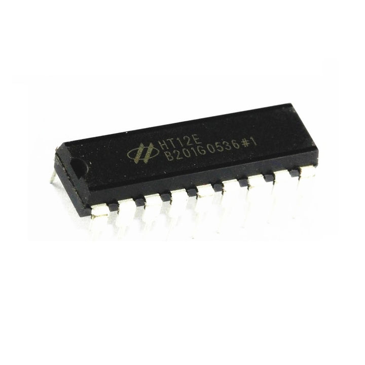HT12E Encoder IC 2/12 Series, CMOS, 2.4 V to 12 V, DIP-18.