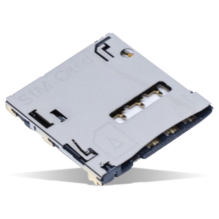 Connector for Micro SIM card, 6pin Push-Pull SMD SLOT micro SIM.
