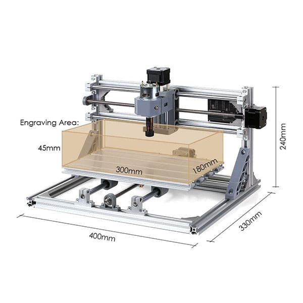 CNC 3018 Engraving Carving Milling Laser Machine DIY Kit Without Laser (Unassembled).