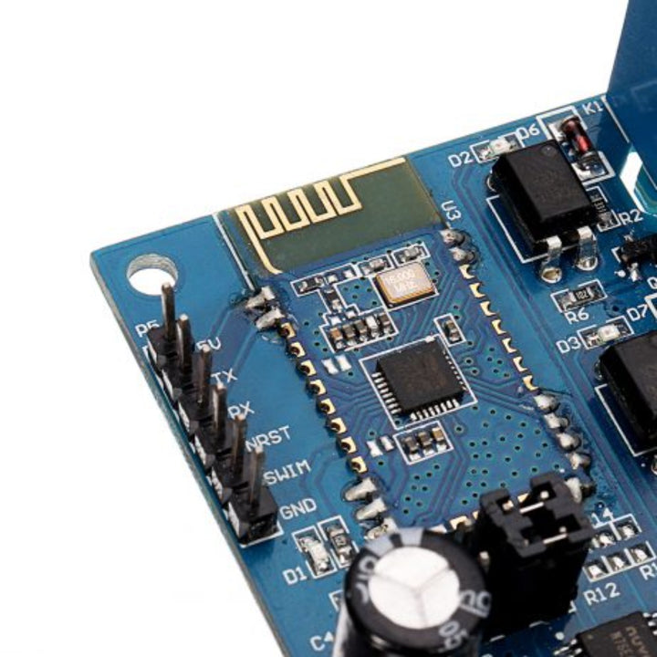 Phonelink Relay Module DC 5V Bluetooth 4, Channels Relay Module, Internet Smart Remote ...