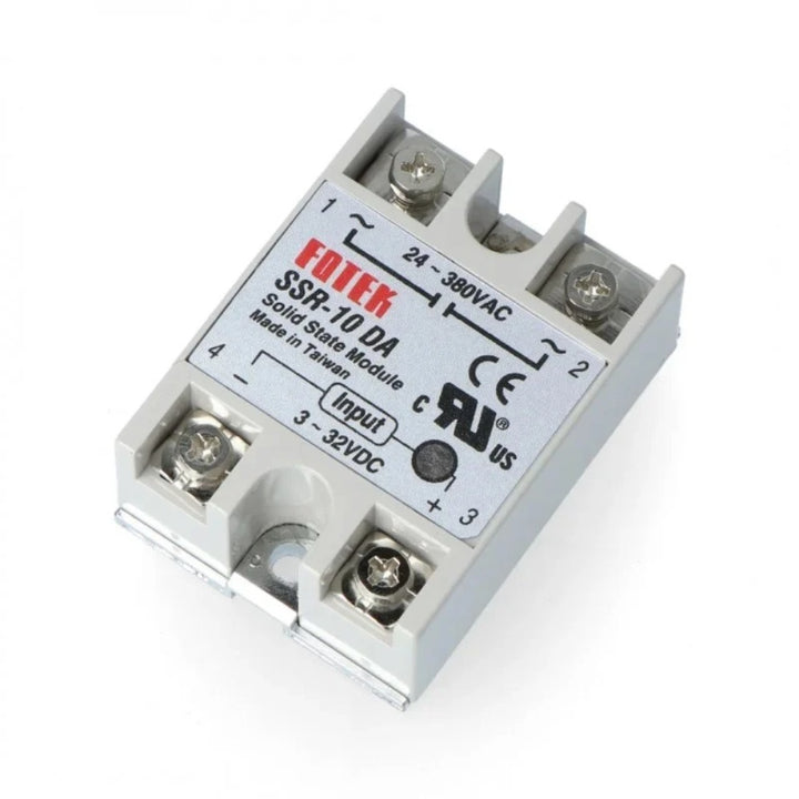 Fotek DC To AC SSR-10DA Solid State Relay Module 3-32 VDC /24-380VAC 10A.