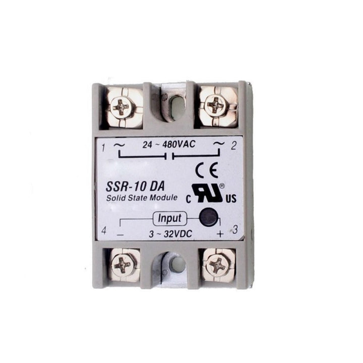 Fotek DC To AC SSR-10DA Solid State Relay Module 3-32 VDC /24-380VAC 10A.