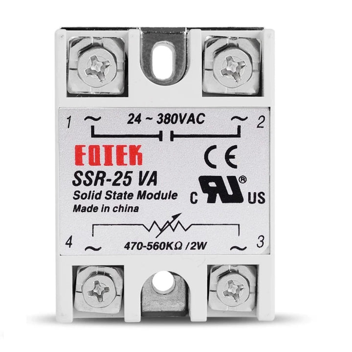 Fotek 24-380V SSR-25VA Solid State Voltage Regulator.