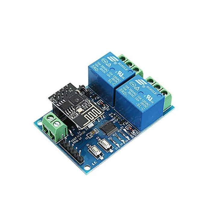 ESP8266 ESP-01 12V 4-Channels WiFi Relay Module for Home Remote Control Switch.