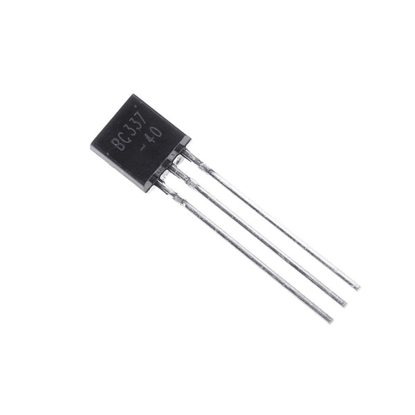 BC337 NPN General Purpose Amplifier Transistor 45V 800mA TO-92 Package (10 pcs).
