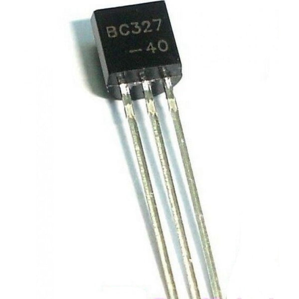 BC327 PNP General Purpose Amplifier Transistor 45V 800mA TO-92 Package (10 pcs).