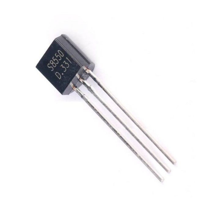 S8550 PNP General Purpose Transistor 20V 700mA TO-92 Package (10 pcs).
