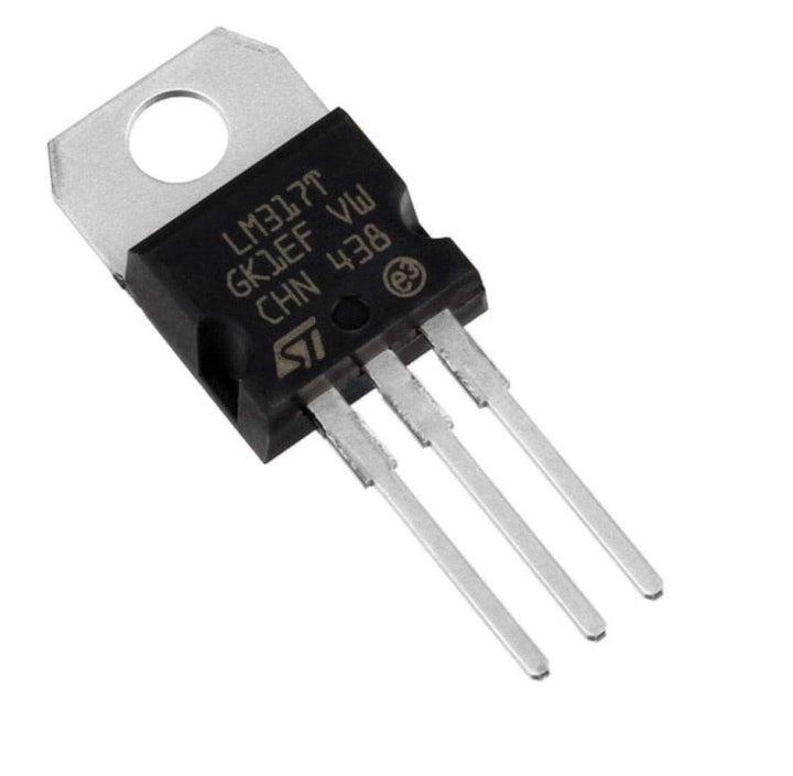 LM317 IC-Variable Voltage Regulator IC.