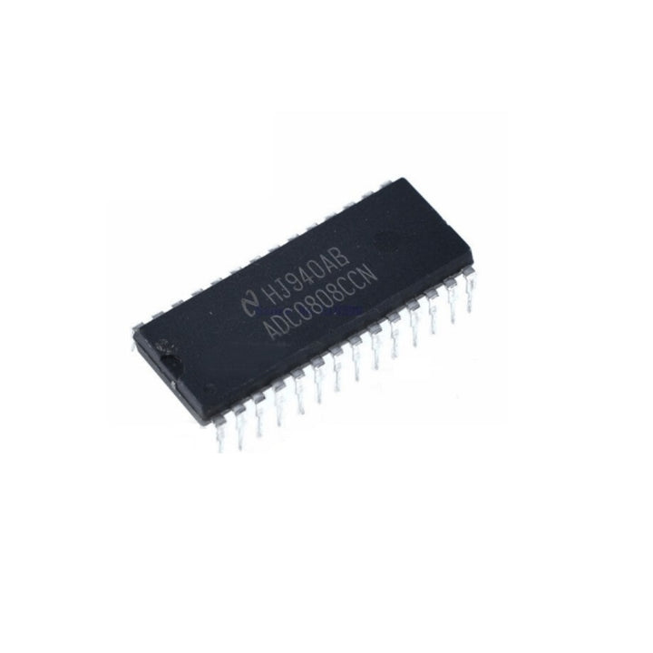ADC0808 8-Bit A/D Converter with 8-Channel Multiplexer IC DIP-28 Package.