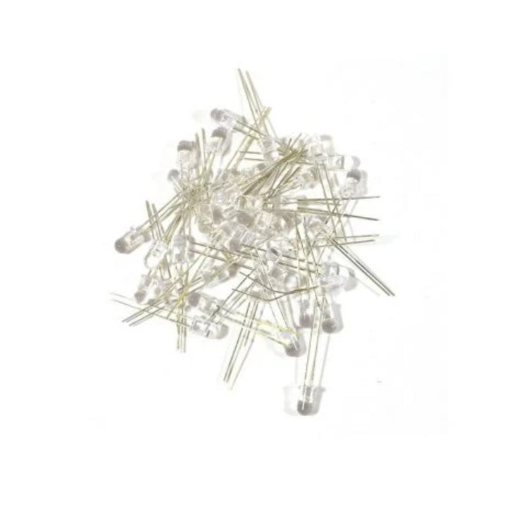 10mm DIP LED White (20 pcs).