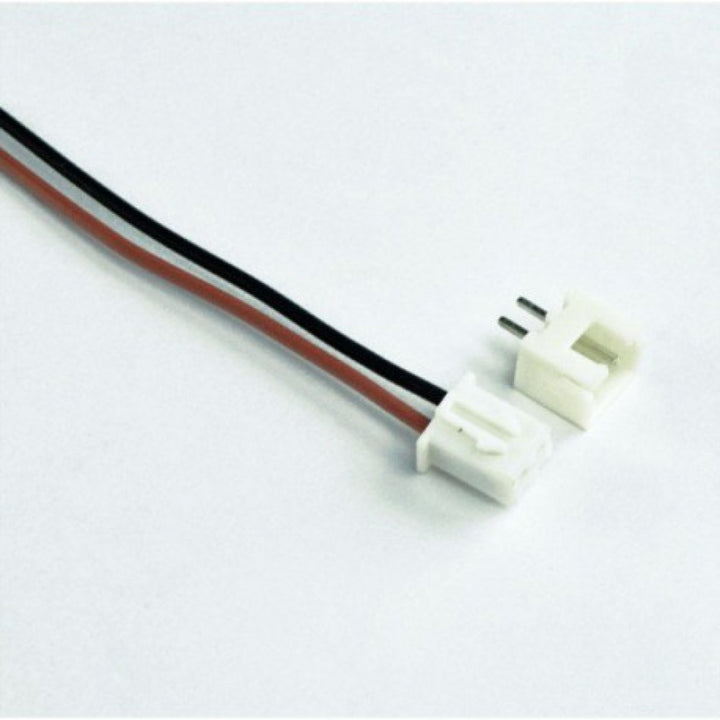 2pin Polarized Header Wire + Male Connector : Relimate Connector Set (2 Pin RMC/JST 2.54mm Pitch) (10 pcs).