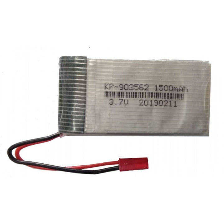 3.7V 1500mAH (Lithium Polymer) Lipo Rechargeable Battery for RC Drone.