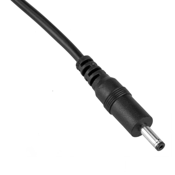5mm DC Jack Male Connector with Wire (10 pcs).