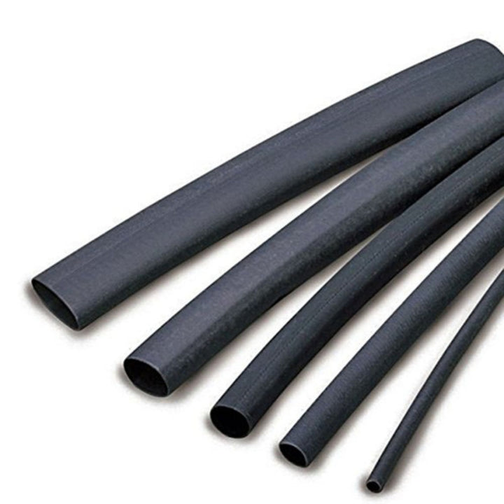 1.5mm Heat Shrink Sleeve Tube - Black - 5 meter.