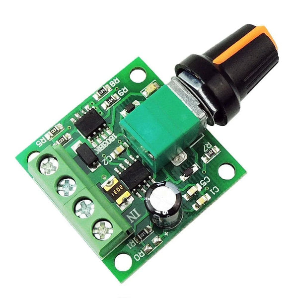 1.8V – 12V/2A DC Motor PWM Speed Regulator.