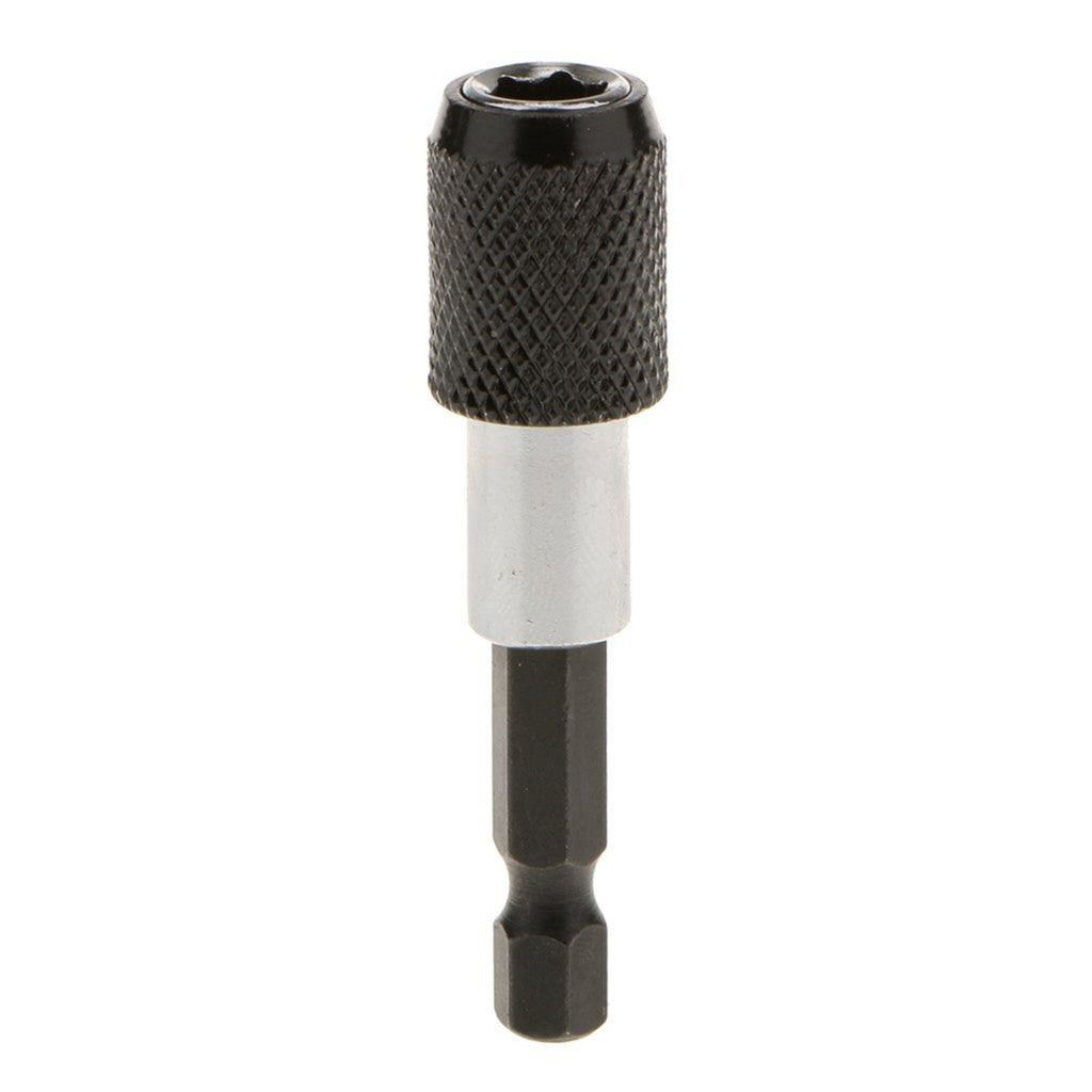 Chrome Steel Extended 1 or 4 Inch Hex Shank Quick Change Adapter Bit ...