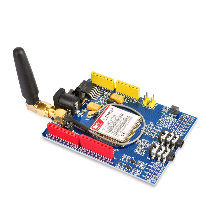 SIM900 GPRS/GSM Shield Development Board Quad-Band Module For Arduino Compatible