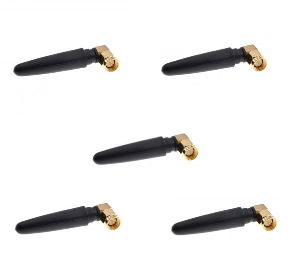 5pcs x 865 – 868 MHz / 1dBi Gain Rubber Duck Antenna.