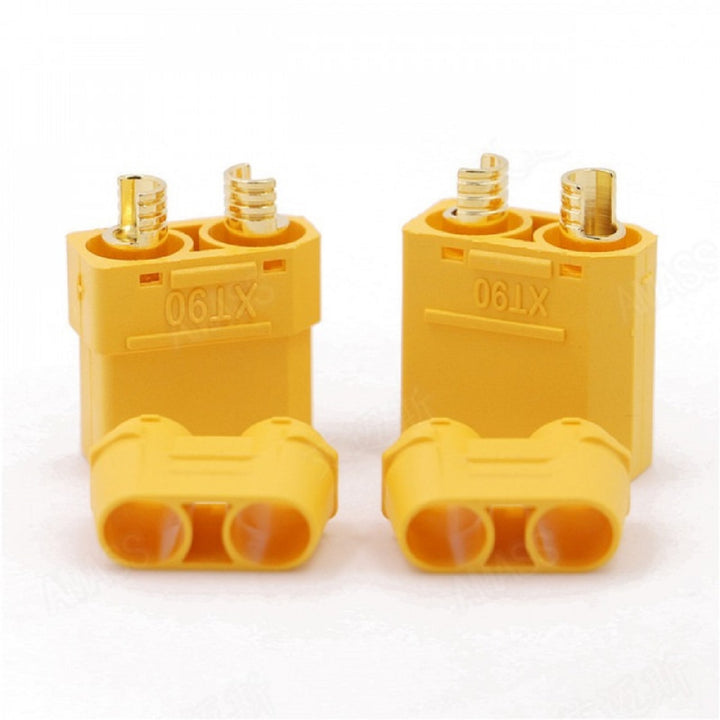 XT90 Male-Female Connector pair with Housing (1set).