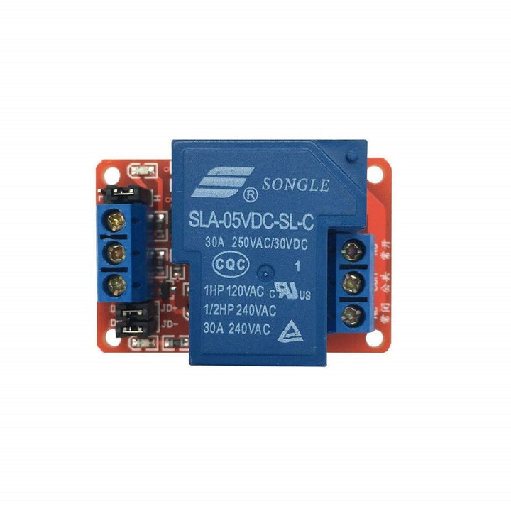Songle 5V 30A 1-Channel Relay Module with Optocoupler H/L Level Trigger (1pc).