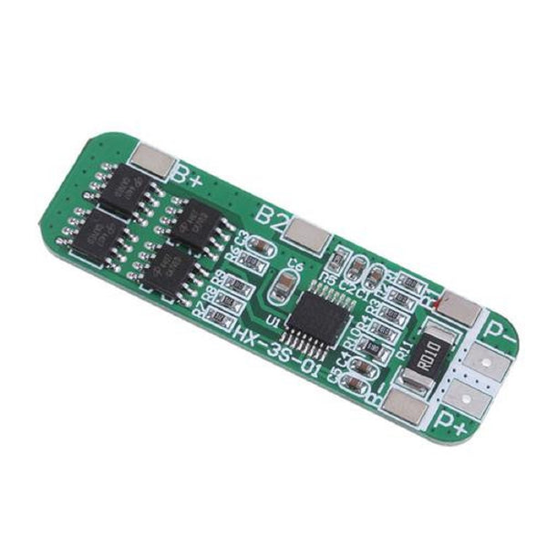 3S 11.1V 10A 18650 Lithium Battery Overcharge And Over-current Protection board Battery Management System BMS (1 pcs).