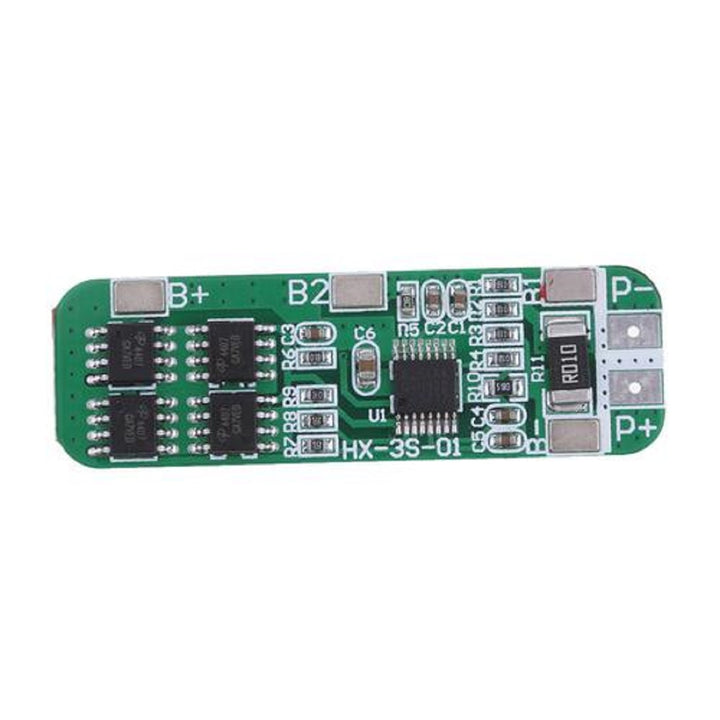 3S 11.1V 10A 18650 Lithium Battery Overcharge And Over-current Protection board Battery Management System BMS (3 pcs).