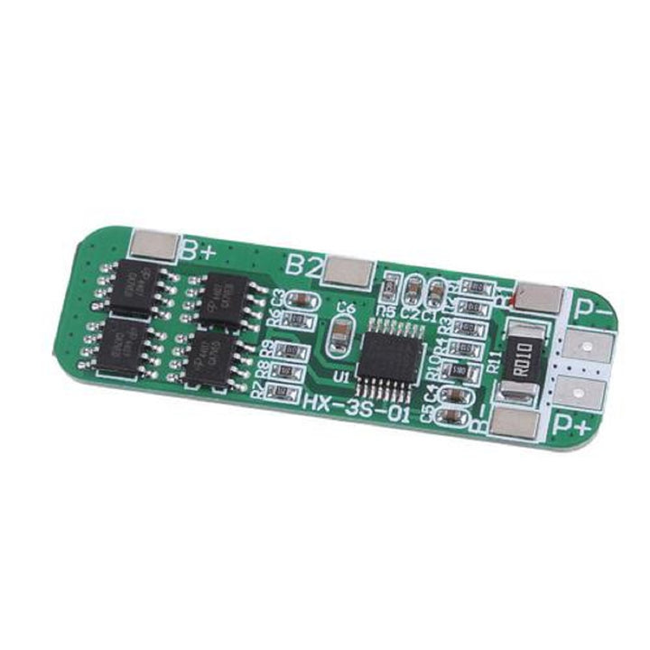 3S 11.1V 10A 18650 Lithium Battery Overcharge And Over-current Protection board Battery Management System BMS (1 pcs).