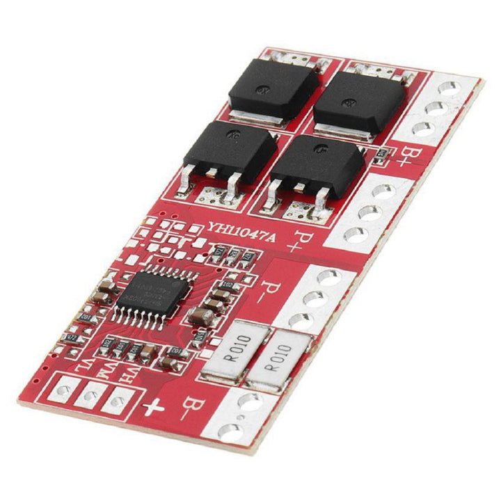 Protection Board Battery Charging Module, 4 Series High Current Li-ion Battery Charger Protection Board 14.4V 14.8V 16.8V DIY Module Battery Management System BMS (1 pcs).