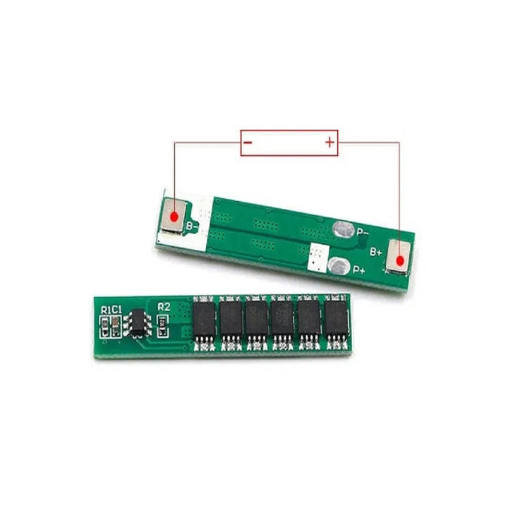 Single string 18650 3.7V Lithium Battery Protection Plate 6MOS, Battery Management System BMS (1 pcs).