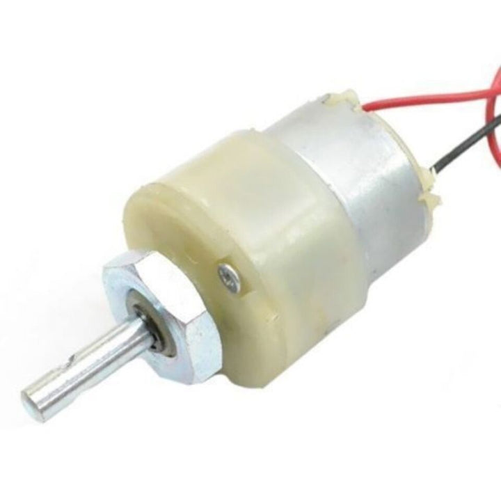 2000 RPM 12v DC Center Shaft Gear Motor (with clamp)
